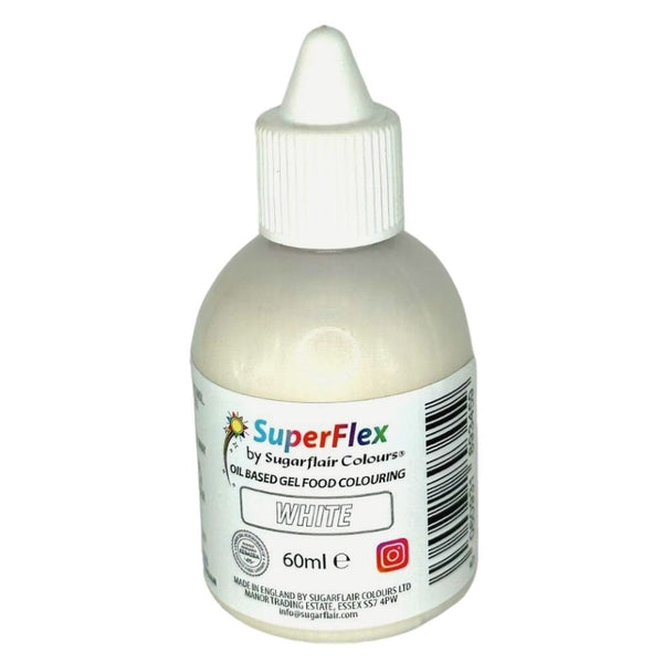 White - Super Flex 60ml - Sugarflair