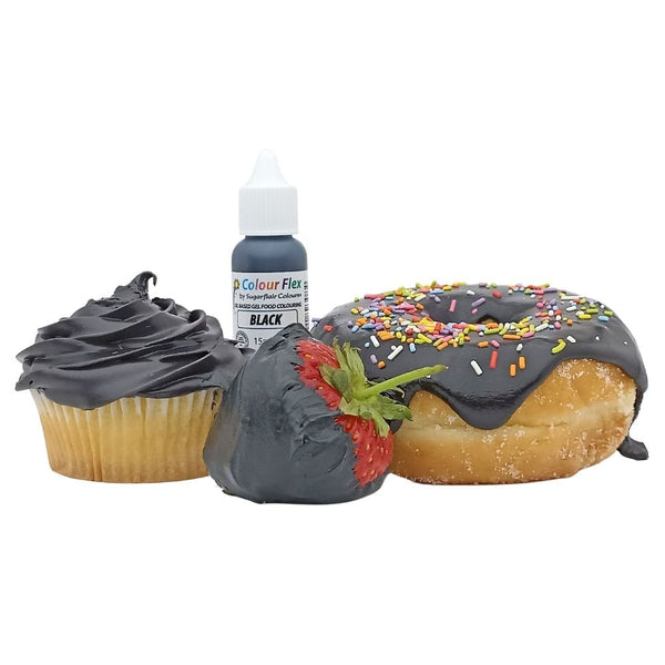 Colour Flex 15ml - Sugarflair - Black