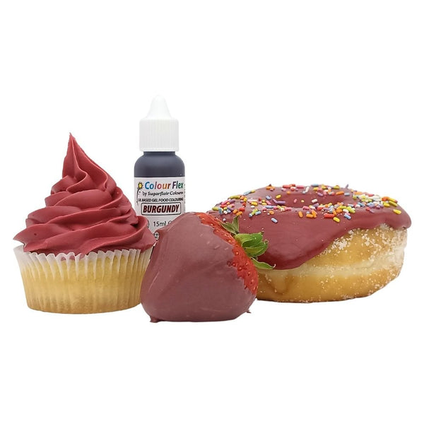 Colour Flex 15ml - Sugarflair - Burgundy