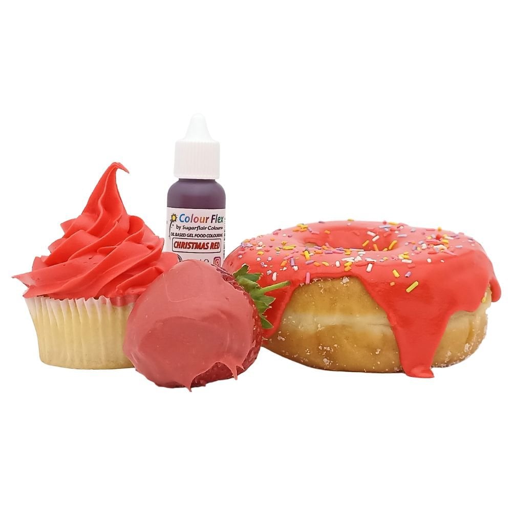 Colour Flex 15ml - Sugarflair - Christmas Red