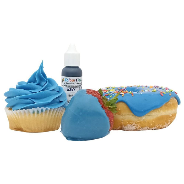 Colour Flex 15ml - Sugarflair - Navy Blue