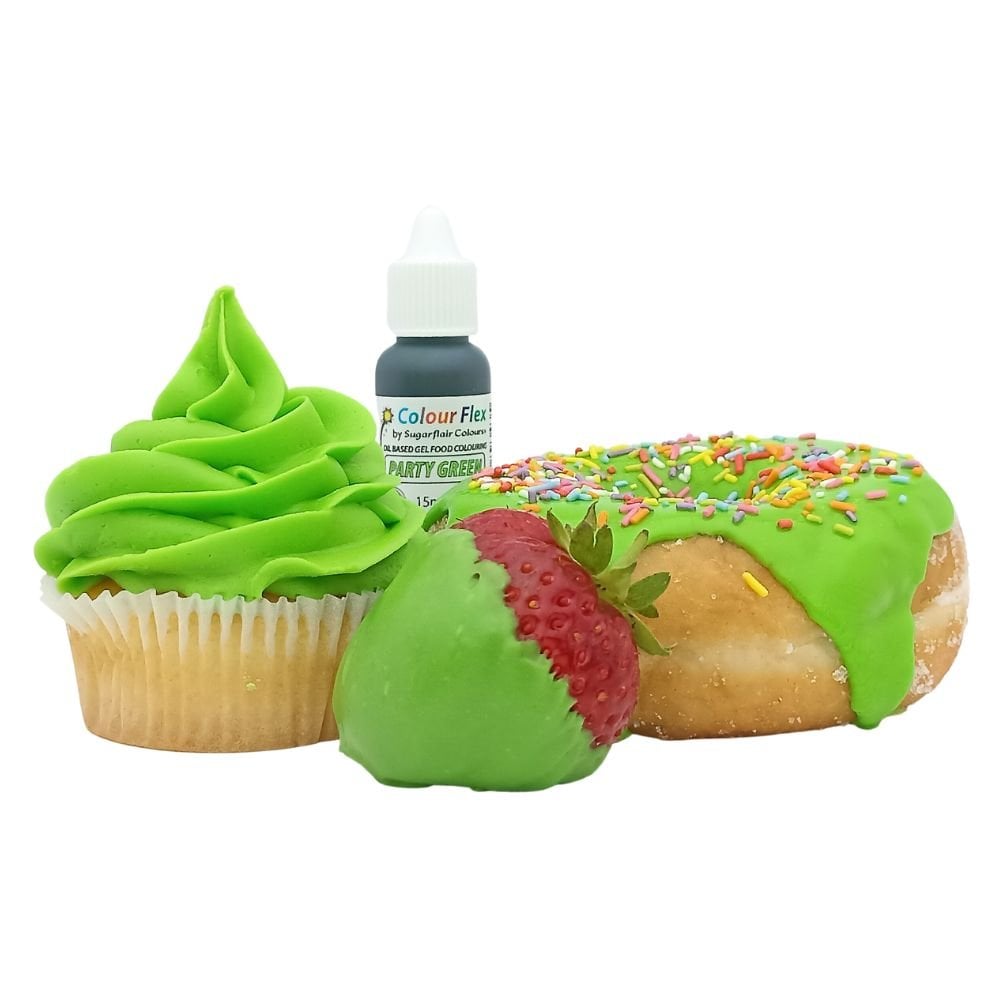 Colour Flex 15ml - Sugarflair - Party Green