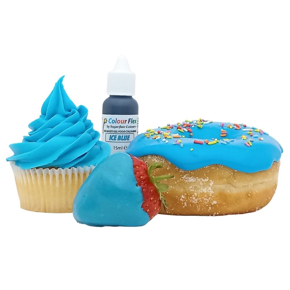 Colour Flex 15ml - Sugarflair - Ice Blue