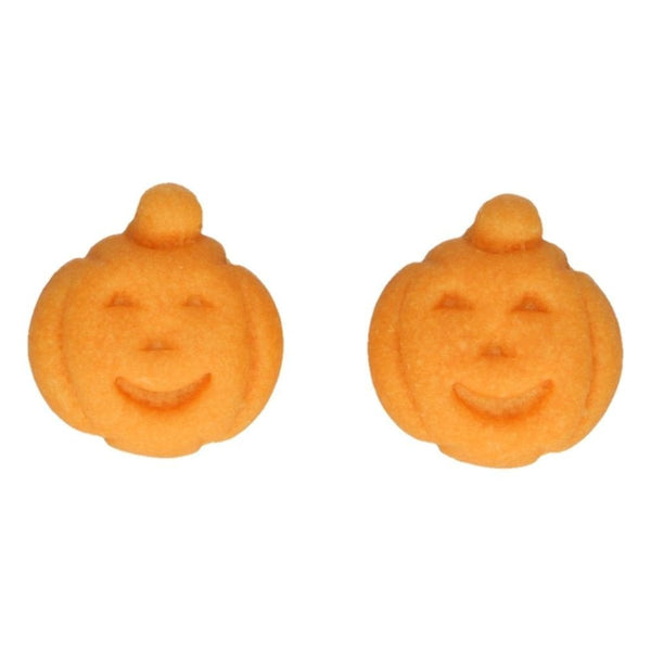 Pumpkin Sugar Decorations Set Of 12
