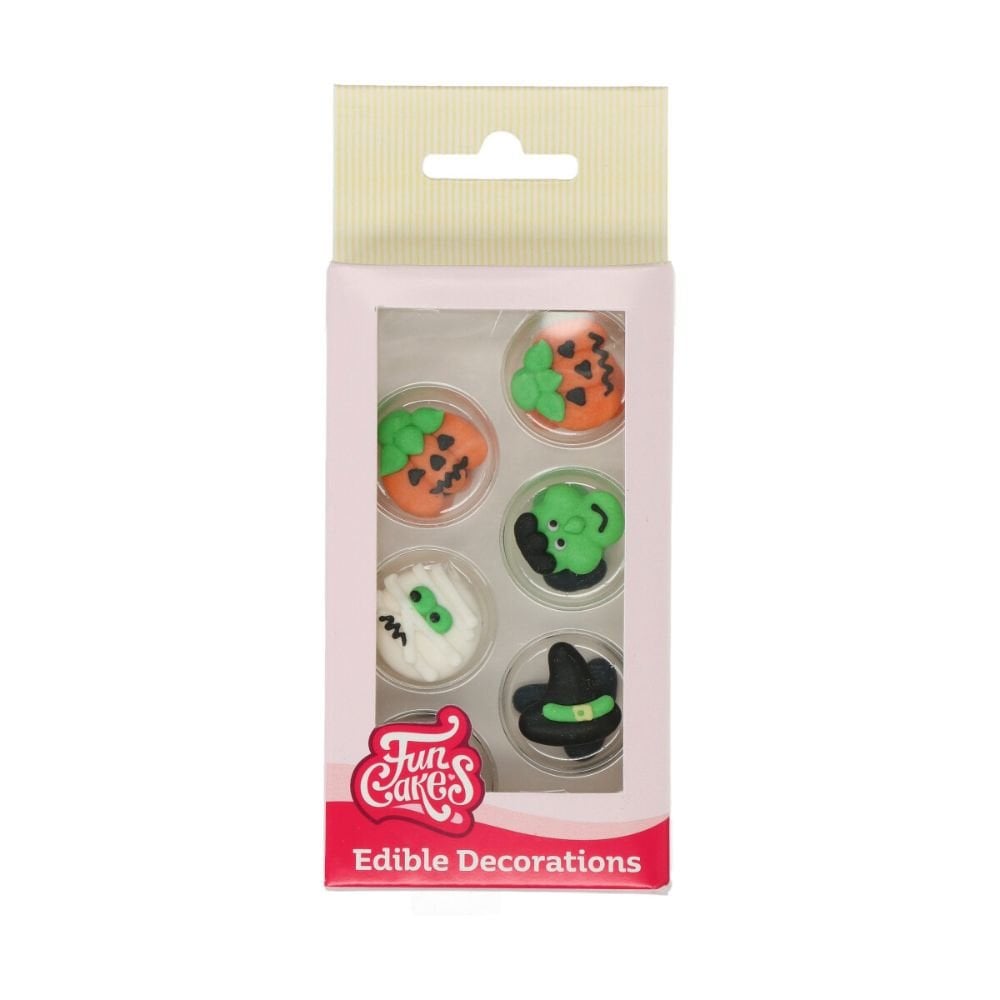 Halloween Sugar Decorations Set Of 12