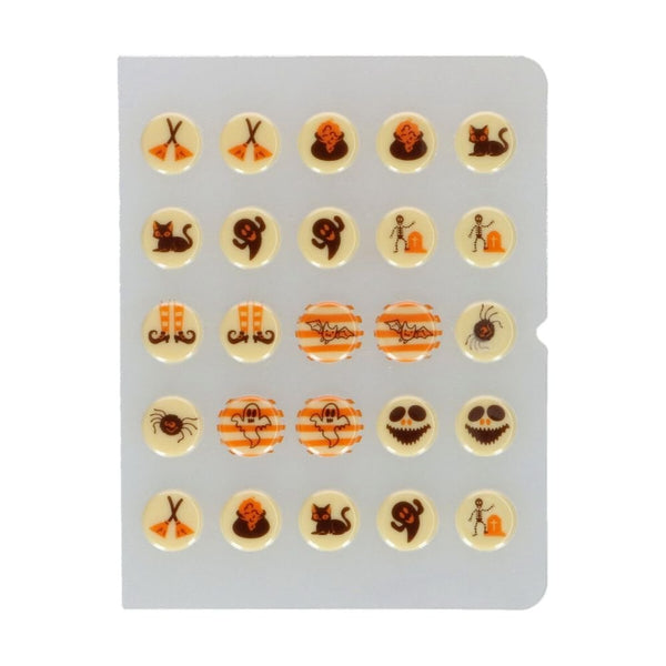 Halloween 2cm Chocolate Toppers x 25 - Funcakes