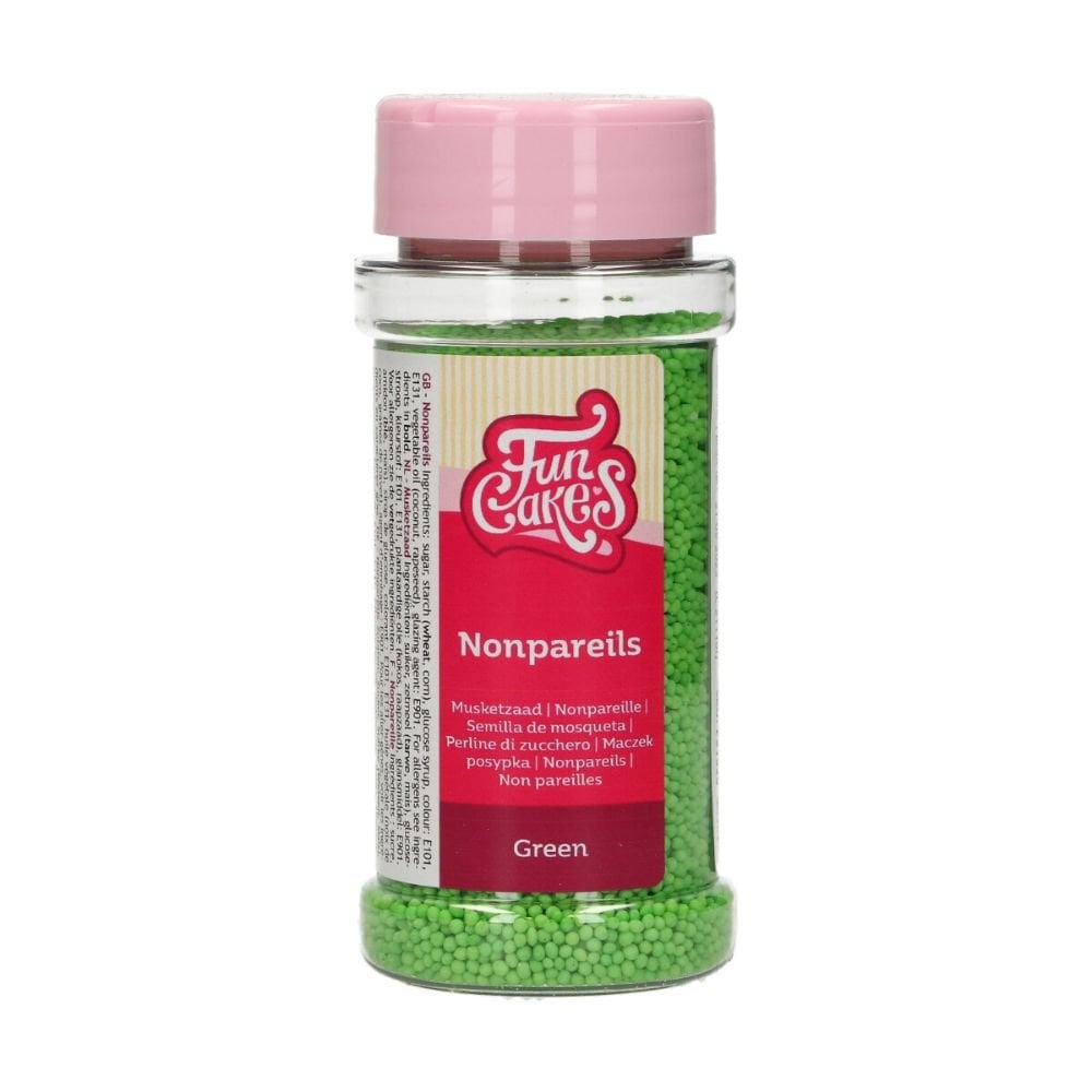 Green Nonpareil Sprinkles