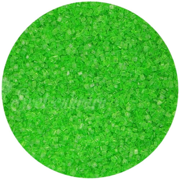 Green Sugar Crystals 80g - Funcakes