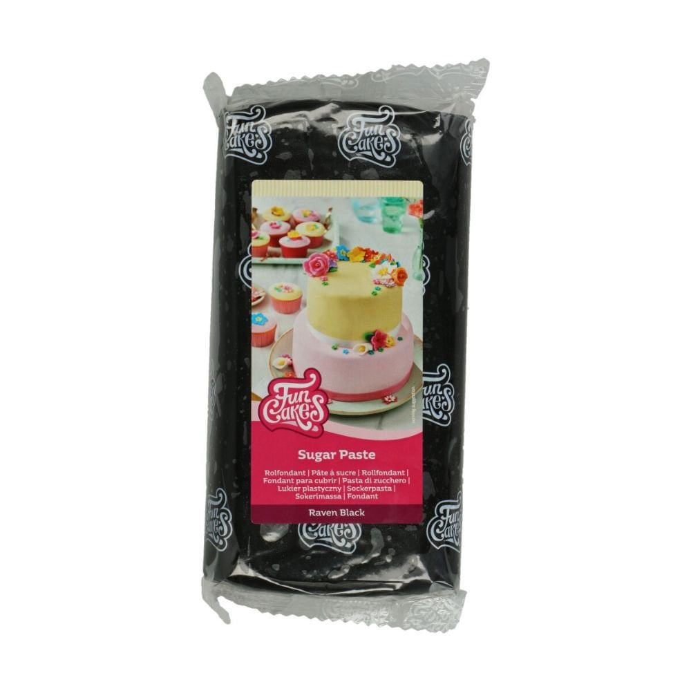 Raven Black Sugarpaste 250g