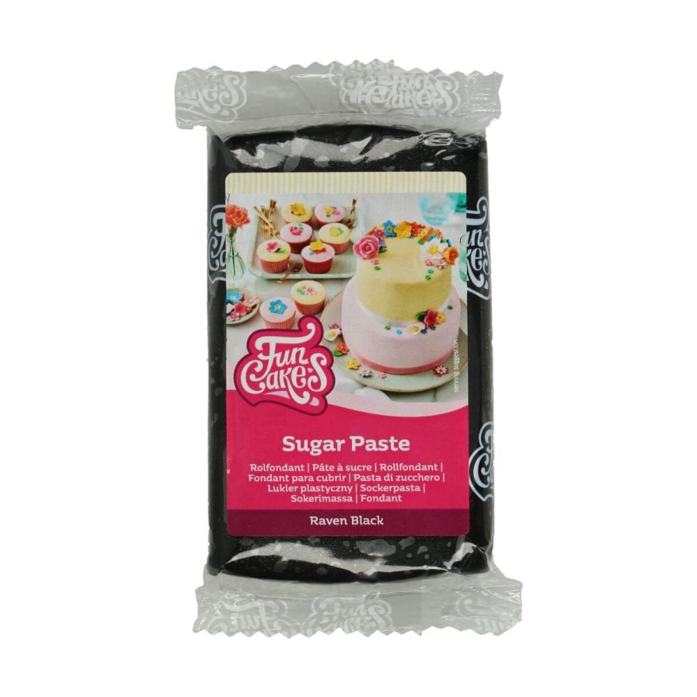 Raven Black Sugarpaste 250g