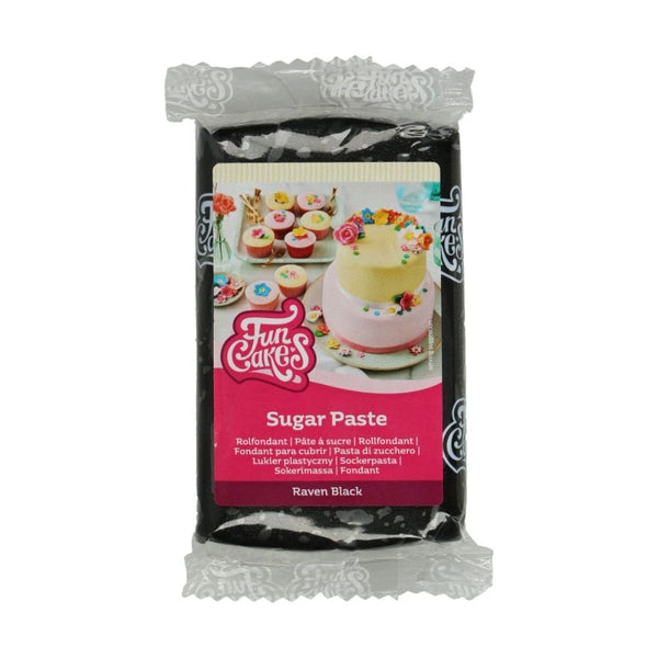 Raven Black Sugarpaste 250g