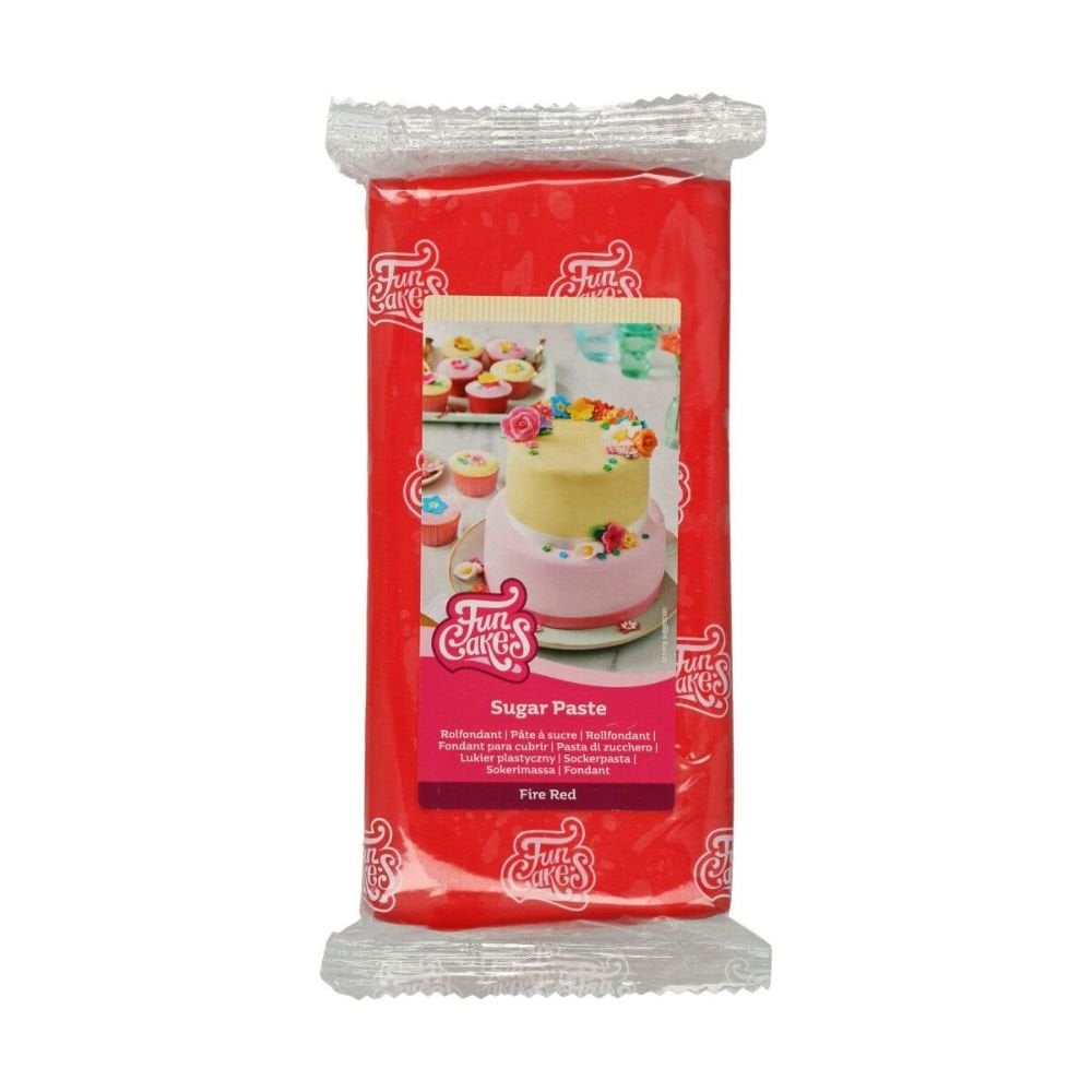 Fire Red Sugarpaste