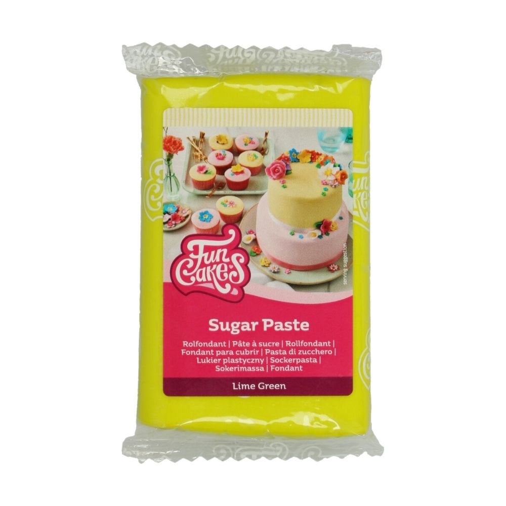 Lime Green Sugarpaste 250g