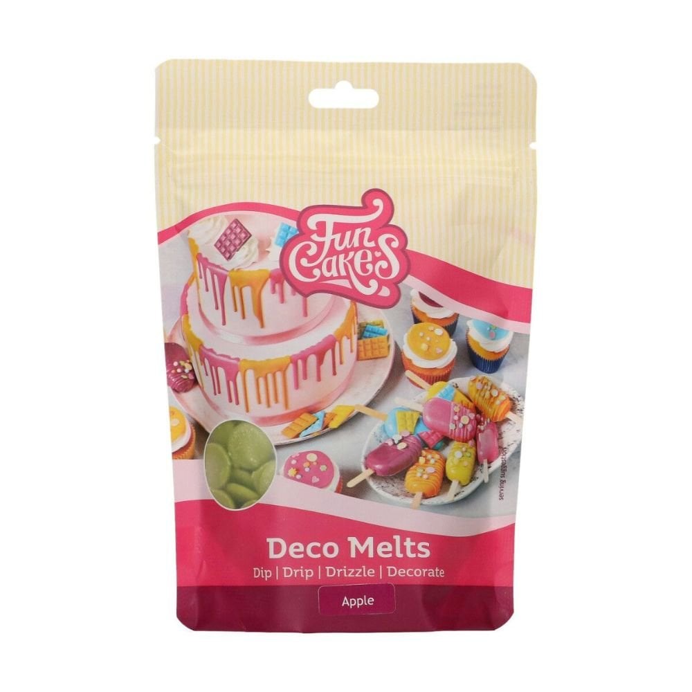 Green Apple Flavour Deco Candy Melts 250g