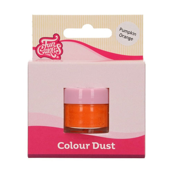Food Colour Dust - Pumpkin Orange