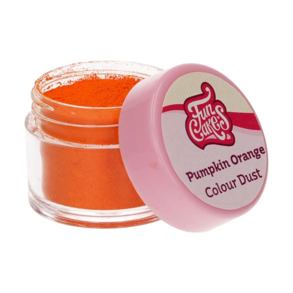 Food Colour Dust - Pumpkin Orange