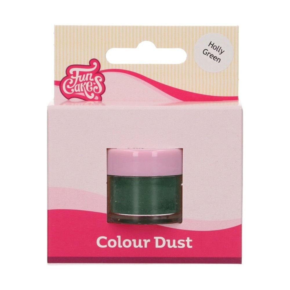 Food Colour Dust - Holly Green