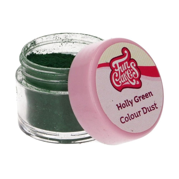 Food Colour Dust - Holly Green