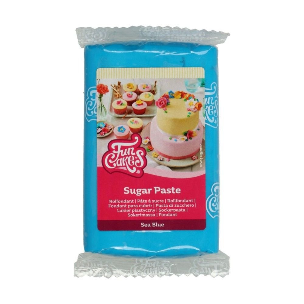 Sea Blue Sugarpaste 250g