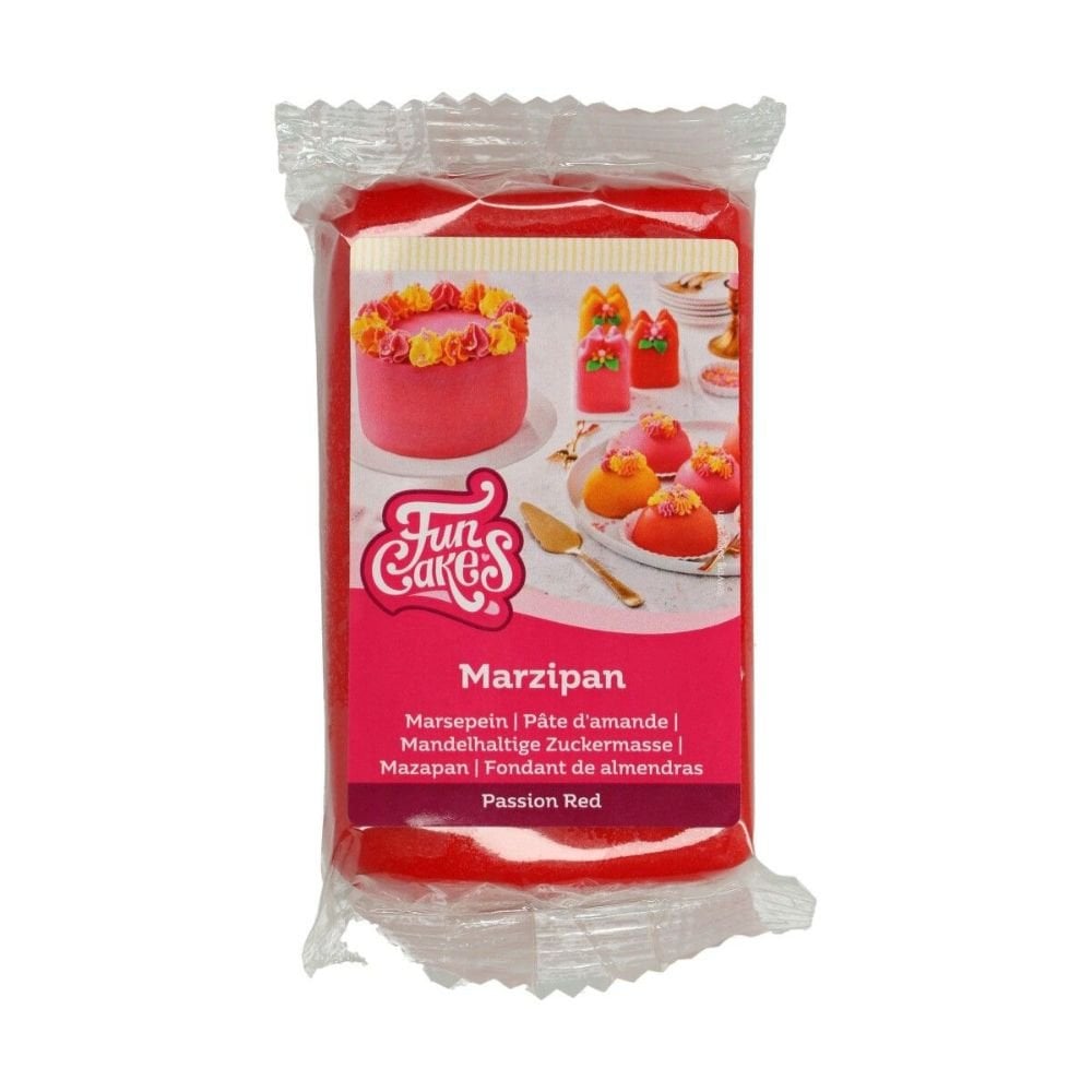 Passion Red Marzipan 250g