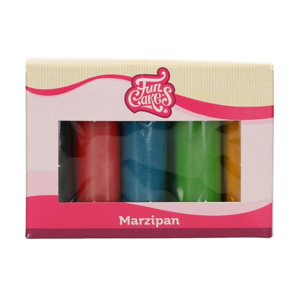 Marzipan Multipack Essential Colours 5 x 100g