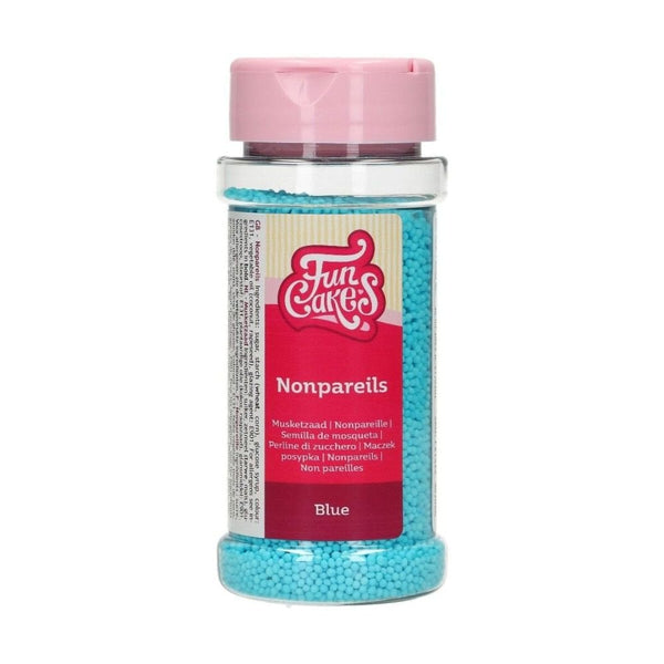 Light Blue Nonpareil Sprinkles