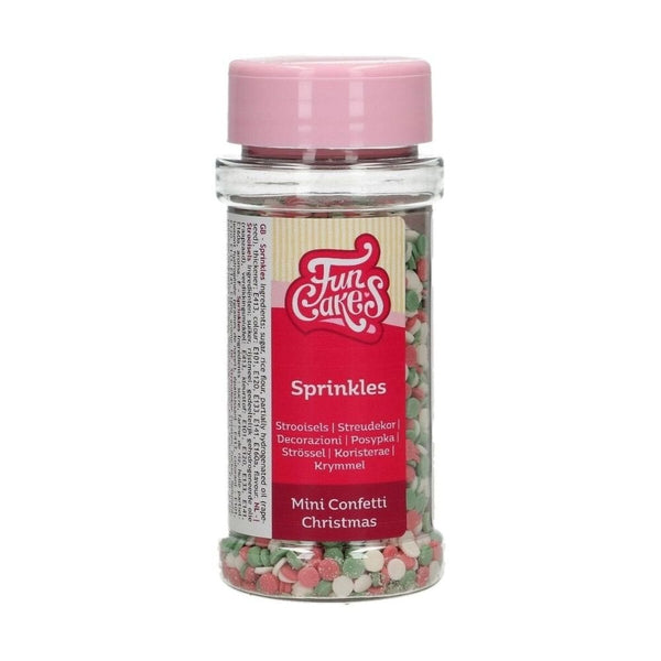 Mini Christmas Confetti Sprinkles 60g