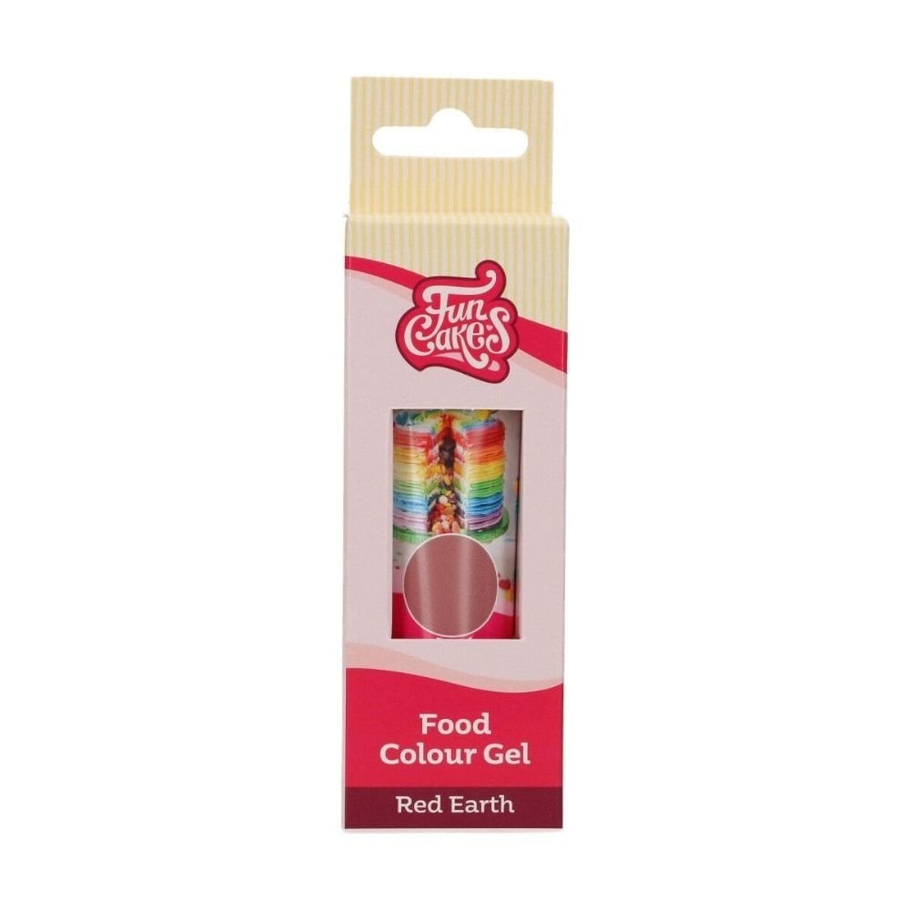 Food Colour Gels 30g - Red Earth