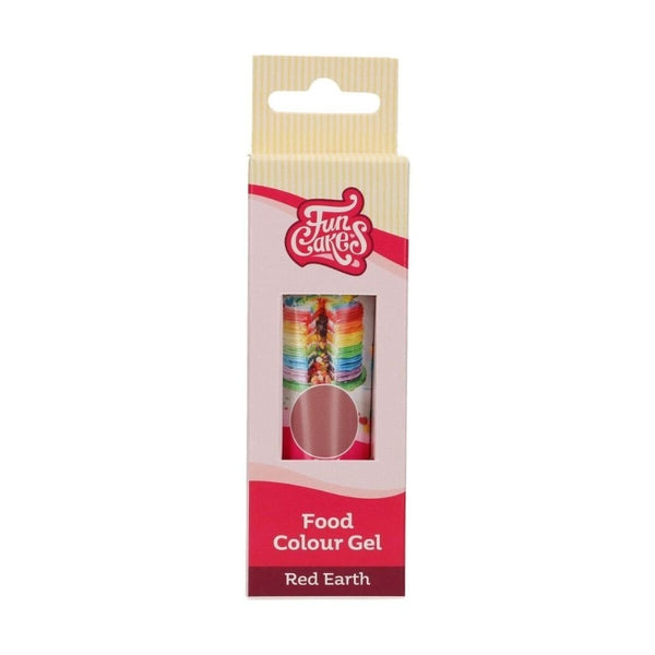 Food Colour Gels 30g - Red Earth