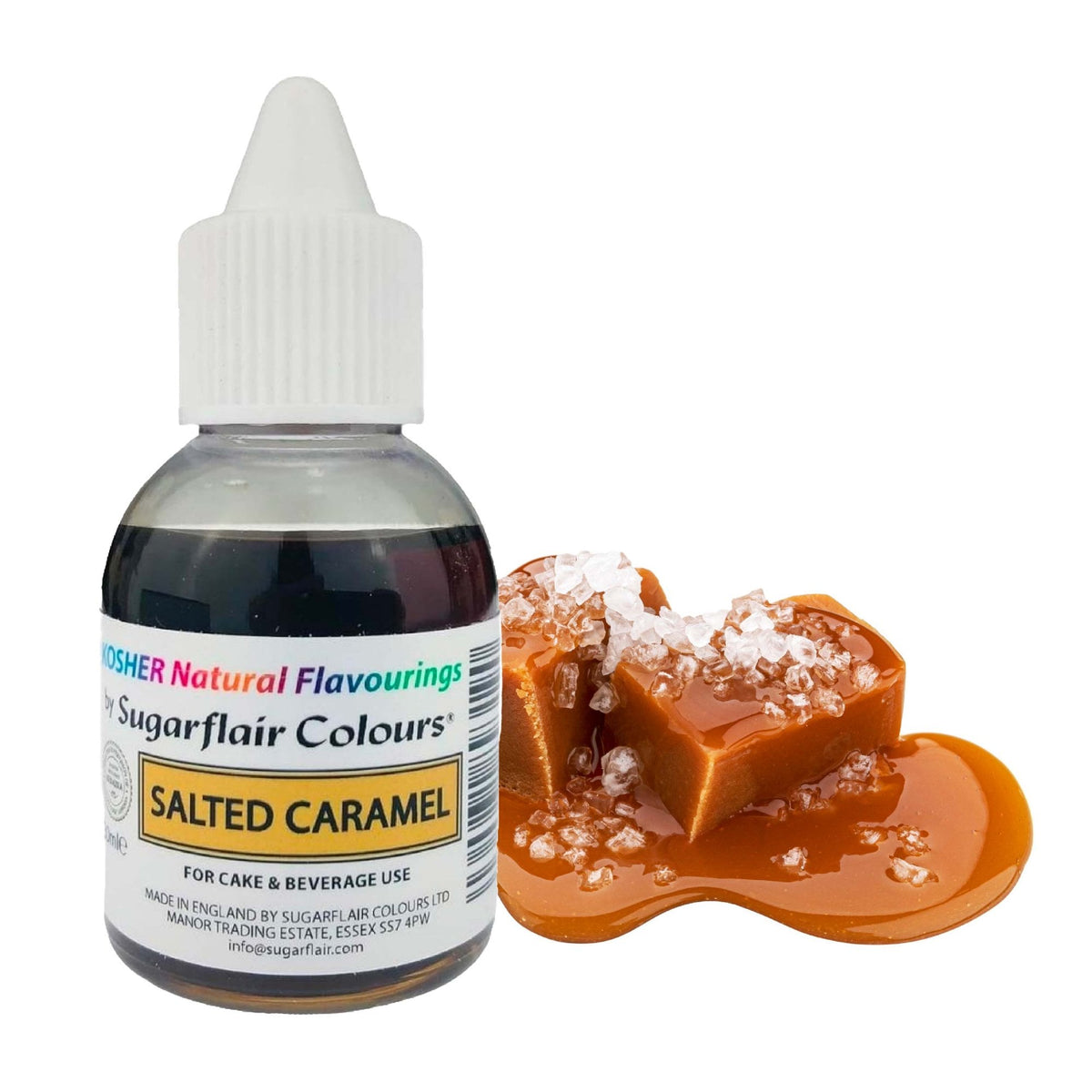 Salted Caramel - Kosher Natural Flavouring - Sugarflair