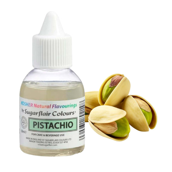 Pistachio - Kosher Concentrated Natural Flavour 30ml - Sugarflair