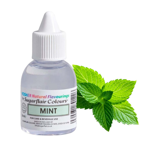 Mint - Kosher Concentrated Natural Flavour 30ml - Sugarflair