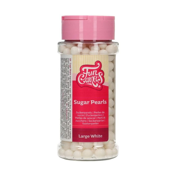 7mm White Sugar Pearls 70g