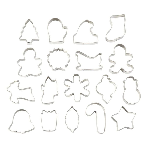 Wilton Metal Cutter Set Holiday Set/18