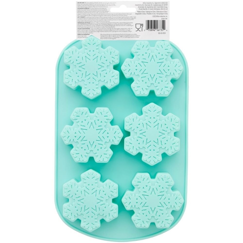 Snowflake Silicone Mould Wilton