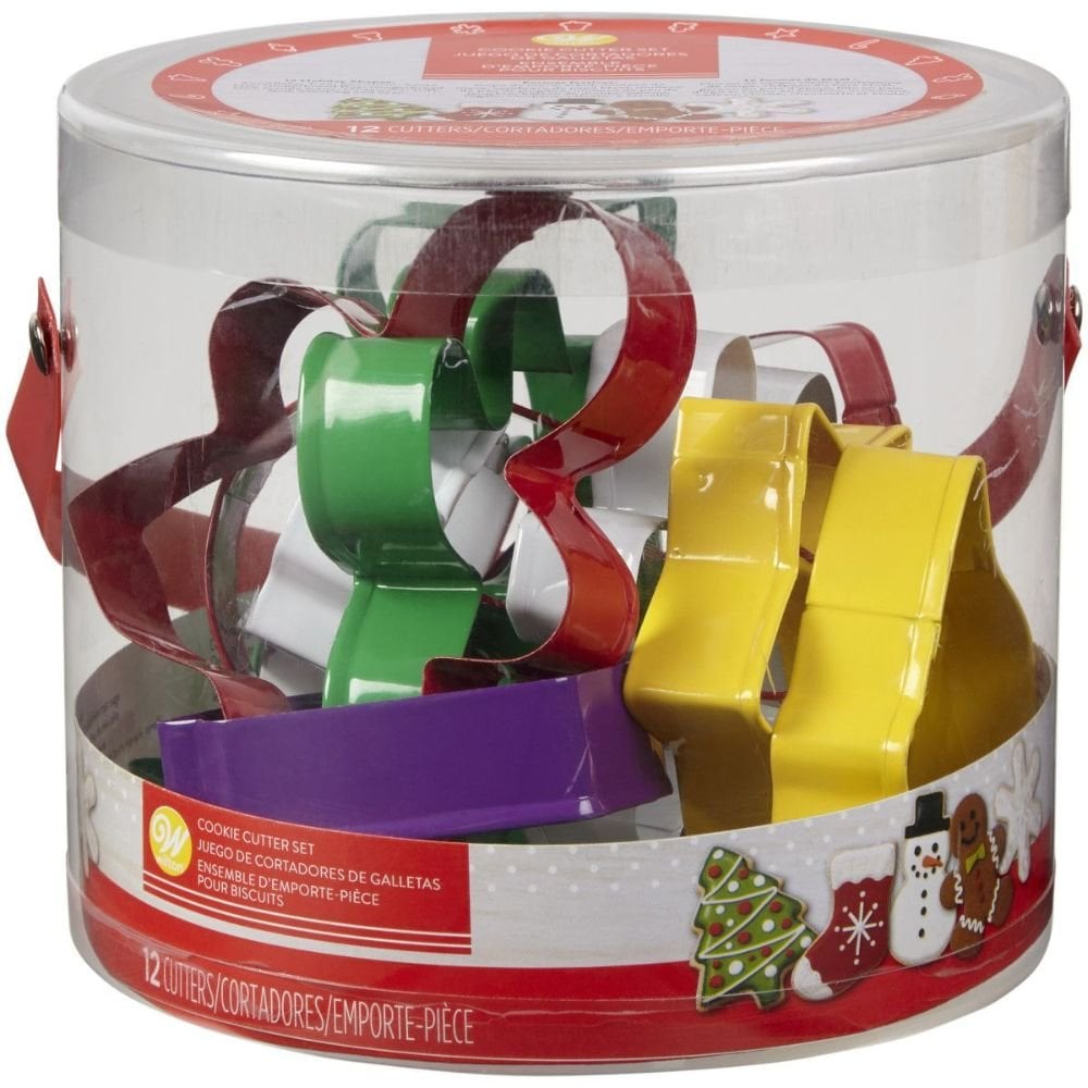 Cookie Cutter Tub Christmas x12
