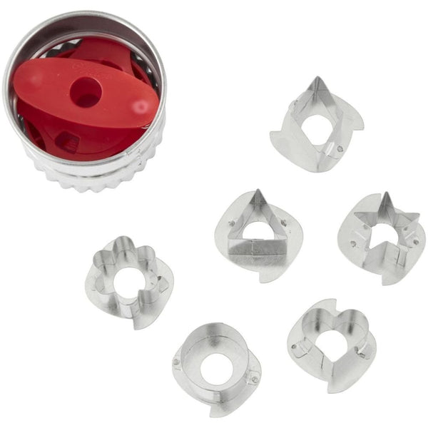 Round Linzer Cut Out Cookie Cutter x7 - Wilton