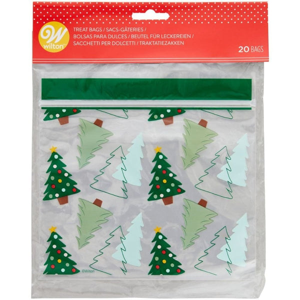 Resealable Treat Bags Trees x20 - Wilton