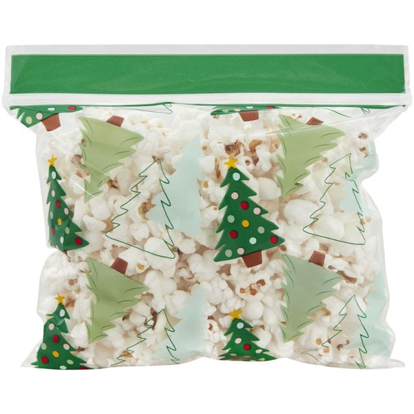 Resealable Treat Bags Trees x20 - Wilton