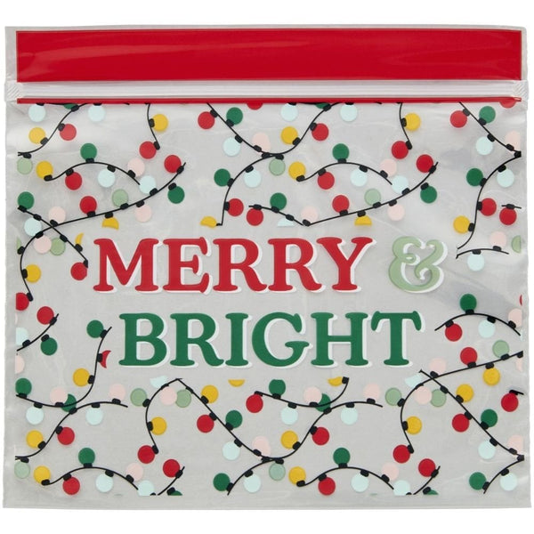 Merry & Bright Resealable Treat Bags x20 - Wilton