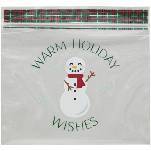 Snowman Resealable Treat Bags x20 - Wilton