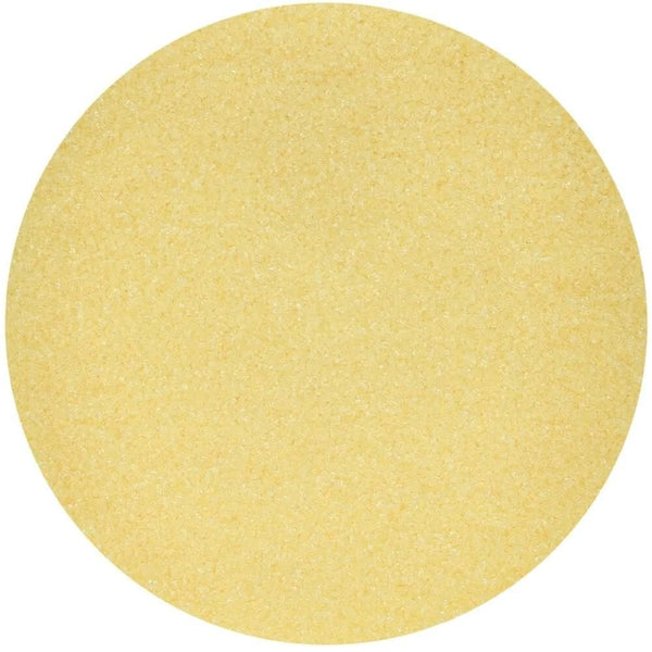 Yellow - Sanding Sugar 80g - FunCakes