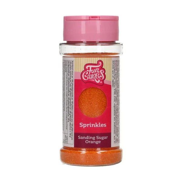 Orange - Sanding Sugar 80g - FunCakes