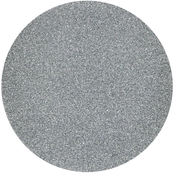 Silver - Sanding Sugar 80g - FunCakes