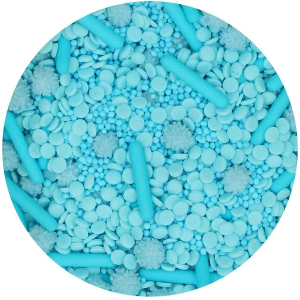 Light Blue - 70g Sprinkle Medley - FunCakes
