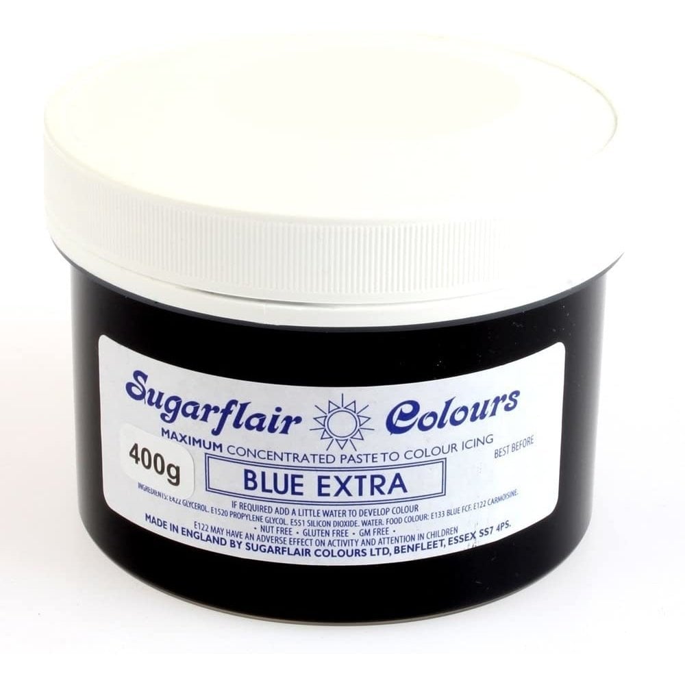 Blue Extra - Max Concentrated Paste Colouring 400g - Sugarflair