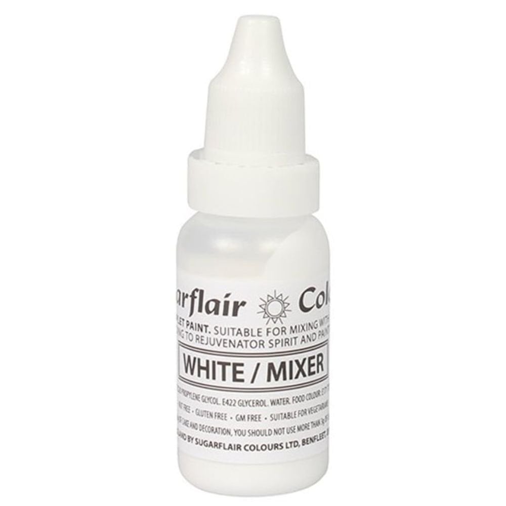 White / Mixer - Sugartint Concentrated Droplet Colour 14ml