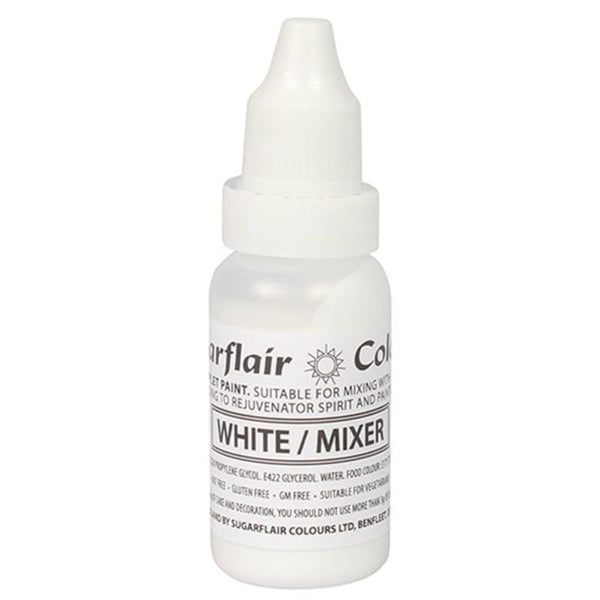 White / Mixer - Sugartint Concentrated Droplet Colour 14ml