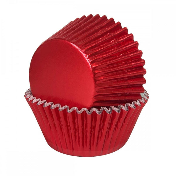 Red Foil Baking Cases x 500