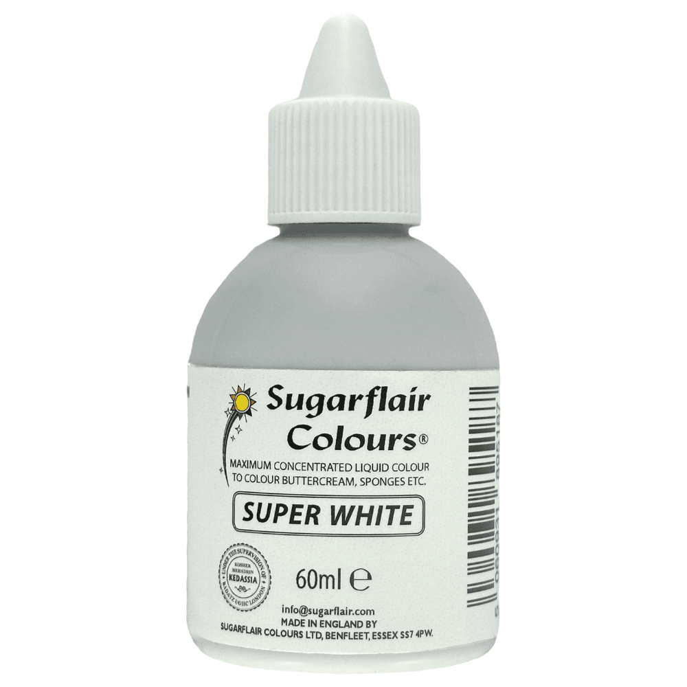 Super White - Maximum Concentrated Liquid Colouring 60ml